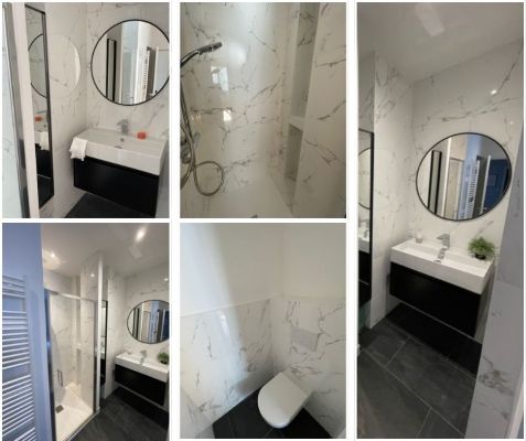 RÉNOVATION COMPLÈTE DE SALLE DE BAIN