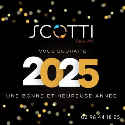 BONNE ANNÉE 2025 AVEC SCOTTI